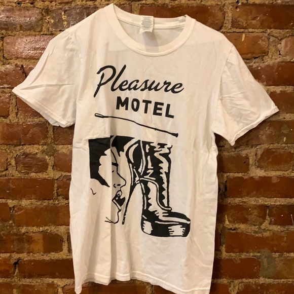 Tops - Pleasure Motel band shirt small